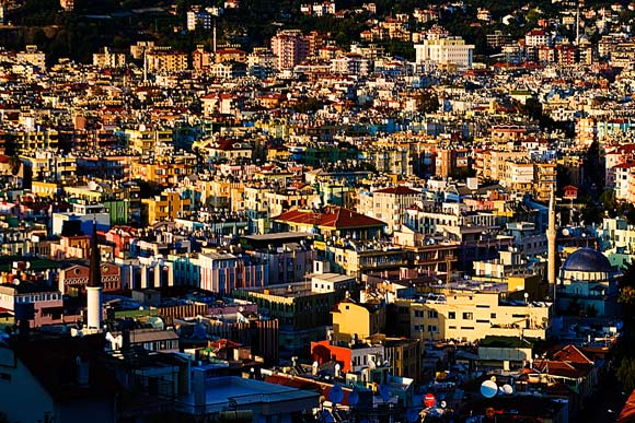 Alanya at sundown