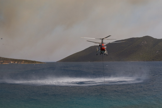 Dramatic water collection