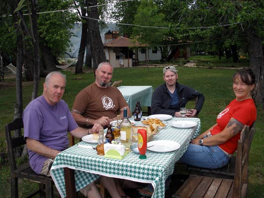 lunch Lunching after some Man's Work